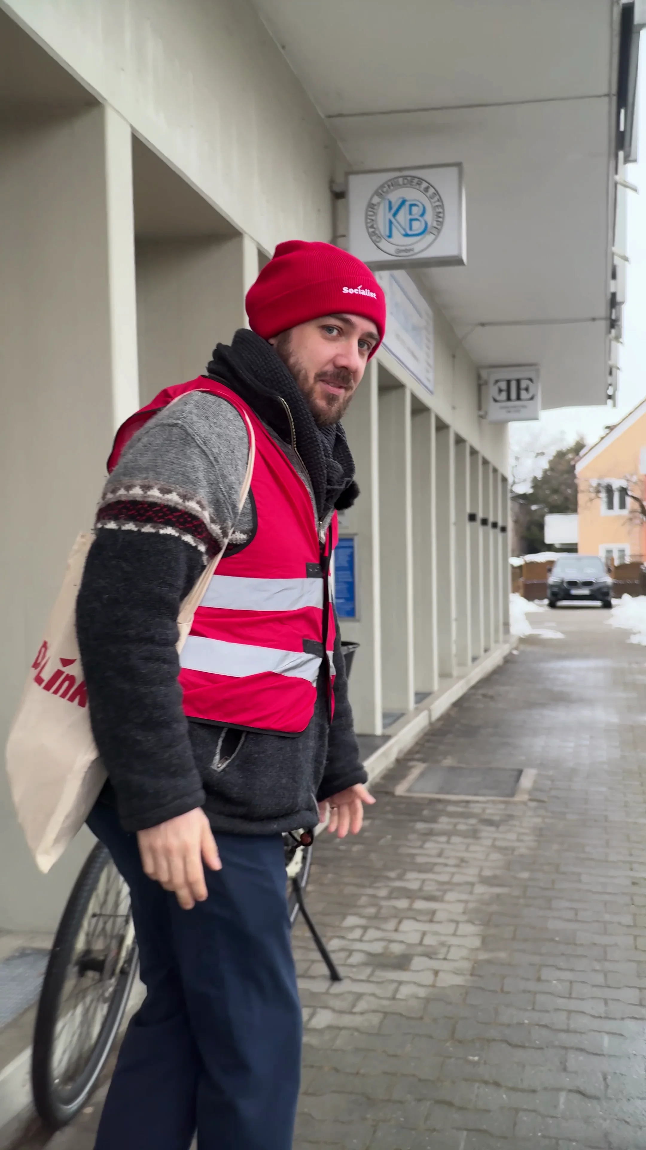Alexander Kieslich im Freien in Unterschleißheim